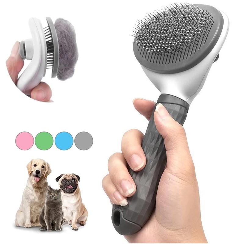 Brosse anti-poils pour chien et chat